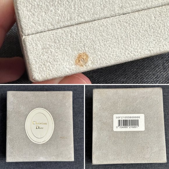 CHRISTIAN DIOR CD Logo Clip-On Earrings and Necklace Set (UNUSED) - Picture 13 of 13